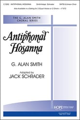 Antiphonal Hosanna Two-Part choral sheet music cover